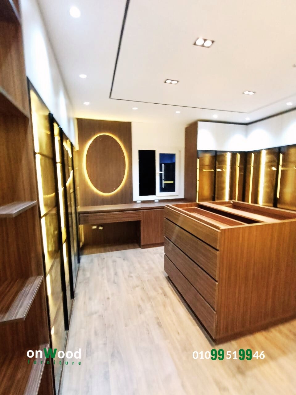 New Cairo residence kitchen and dressing
